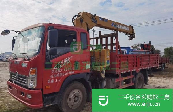 湖南出售二手徐工6.3噸4節臂130馬力隨車吊