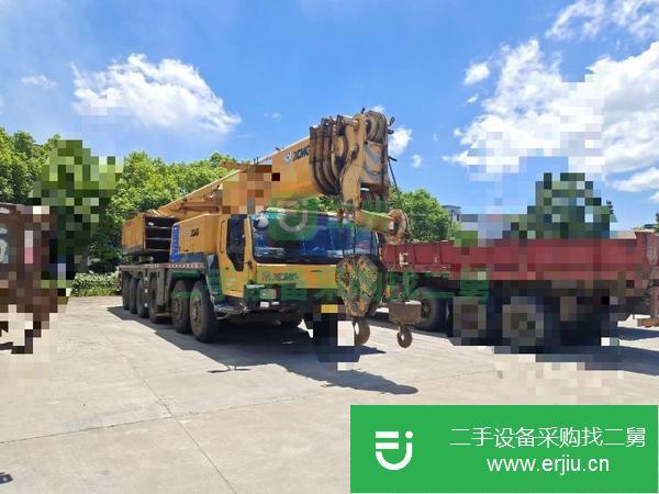 江西出售二手徐工100噸國(guó)三吊車(chē)