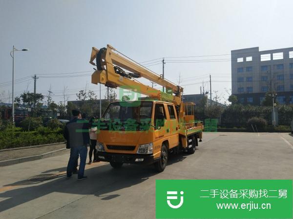 江蘇出售二手江鈴22米折臂式高空作業車