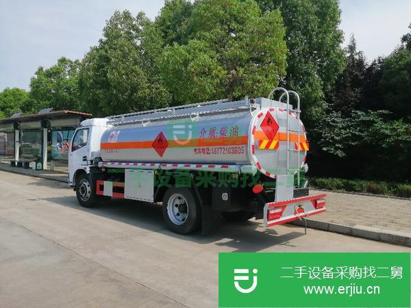 浙江出售二手東風多利卡8噸國五150馬力油罐車