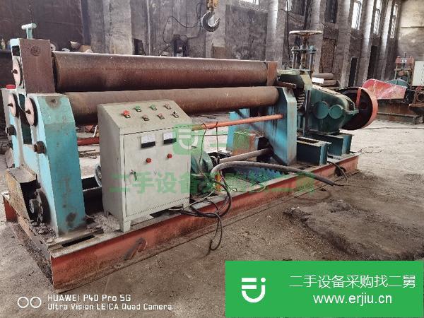 湖南出售二手實心W11-20*2200機械自動卷板機