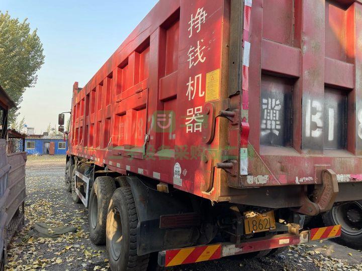 出售18年國五7.5米輕型解放J6自卸車