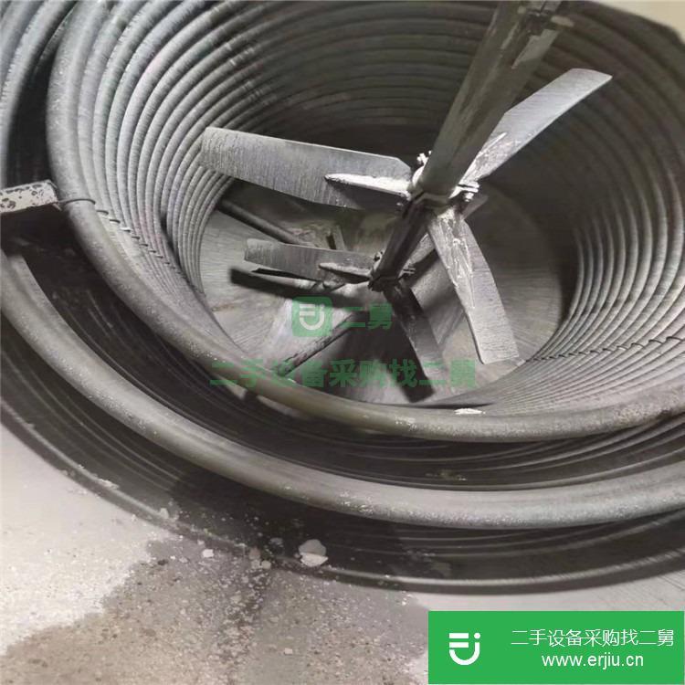 山東出售二手10立方內盤管加熱不銹鋼反應釜