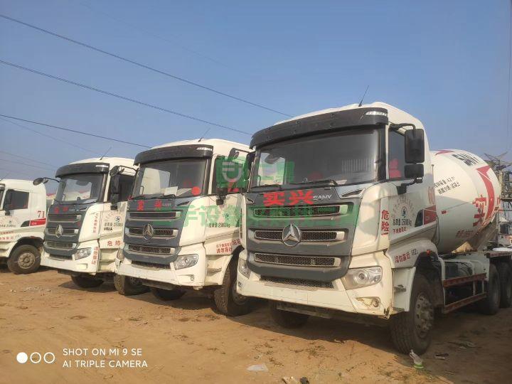 出售2018年5月份三一重工攪拌罐車，國五排放標(biāo)準(zhǔn)