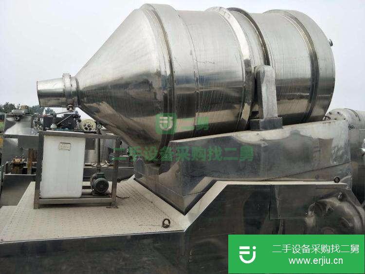 山東出售二手不銹鋼三維運動混合機