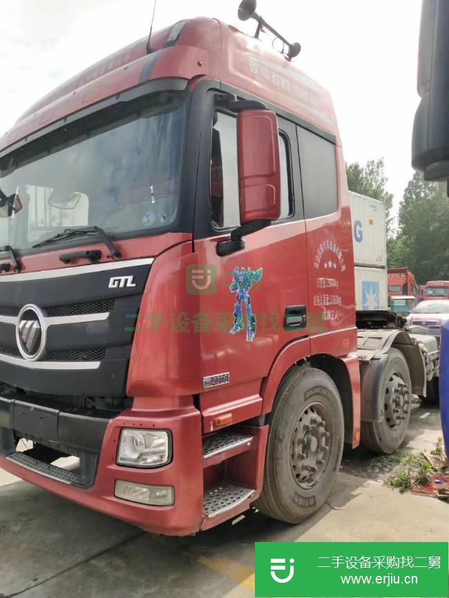 山東出售二手福田歐曼牽引車