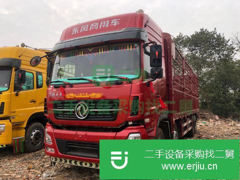 江西出售二手東風天龍前四后八高欄貨車