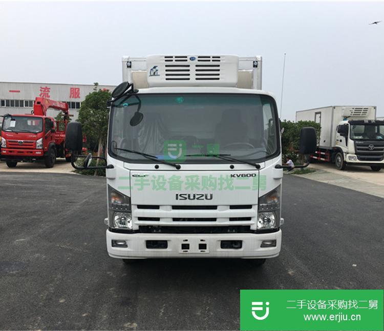 湖北出售二手五十鈴4米2國五冷藏車