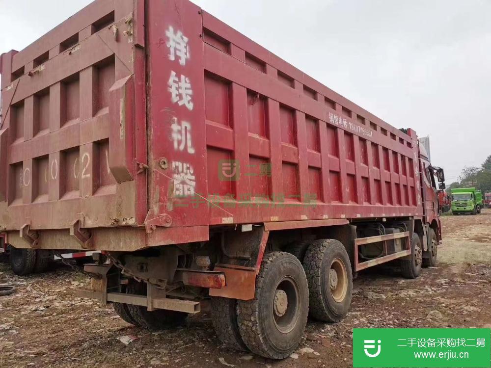 貴州出售二手解放J6P前四后八自卸車