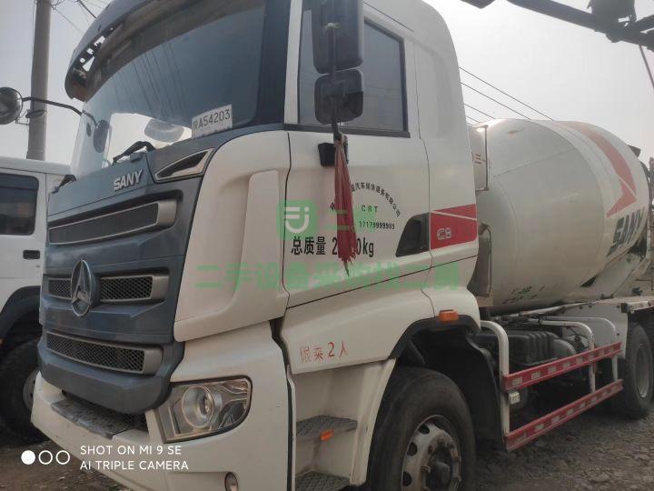 出售2018年5月份三一重工攪拌罐車，國五排放標(biāo)準(zhǔn)