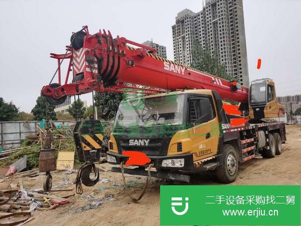河南出售二手三一250S國五吊車車況保證沒有事故
