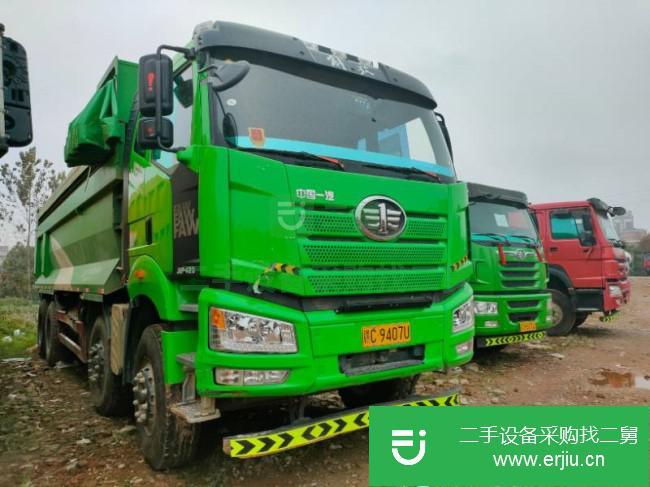 江西出售二手一汽解放7.6米自卸車