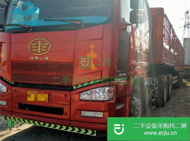 江西出售二手一汽解放J6P半掛車