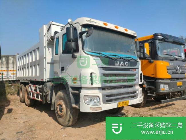 江西出售二手江淮格爾發350馬力5.8米自卸車