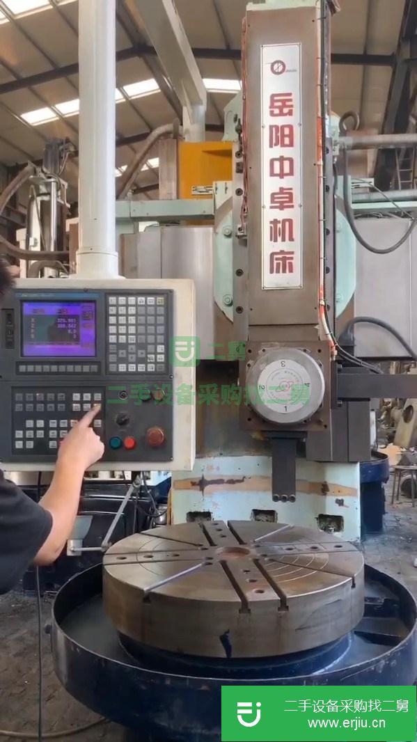 浙江出售二手岳陽518數控立式車床