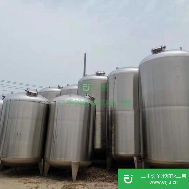 山東出售二手不銹鋼儲罐