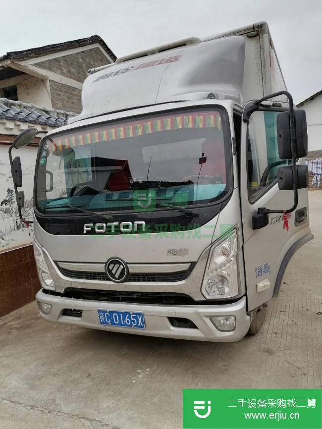 江西出售二手福田奧鈴廂式冷藏車