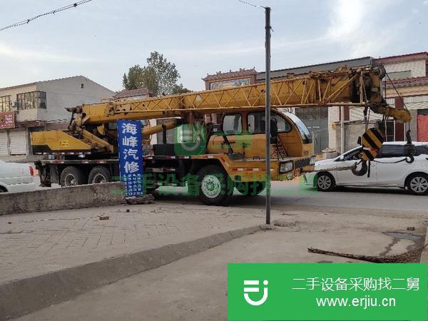 河北出售二手09年徐工16d汽車吊，手續齊全
