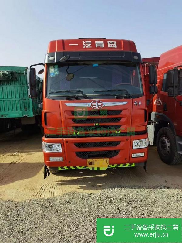 河北出售二手解放牽引車(chē)，400馬力，全車(chē)三包輪胎9成新！有需要聯(lián)系