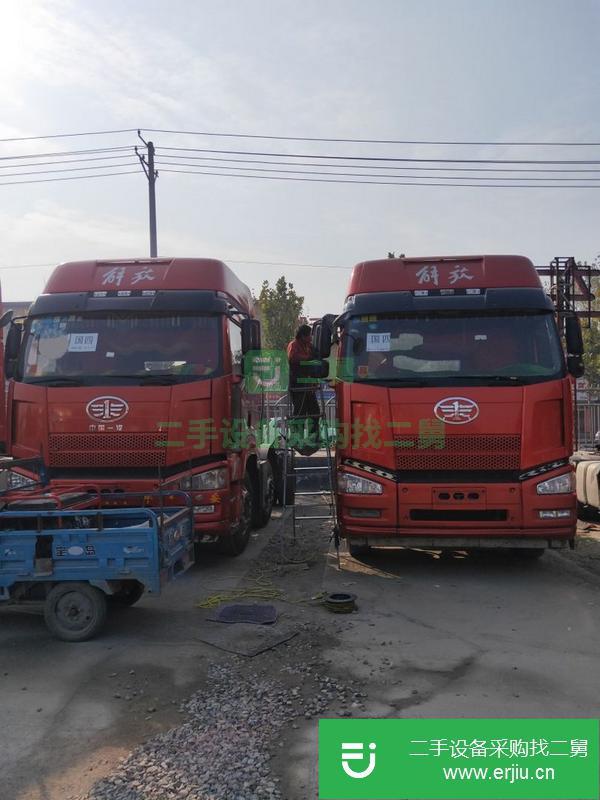 山東出售解放牽引車 雙導(dǎo)輕體420馬力國(guó)四排放