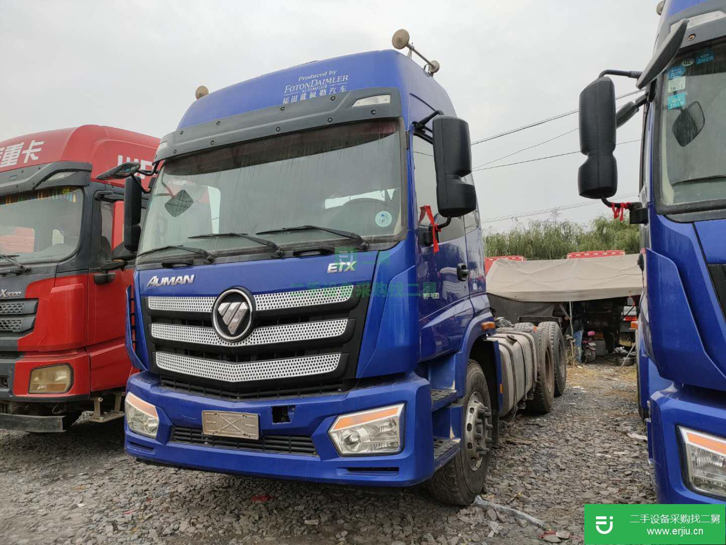 山東出售二手福田歐曼牽引車