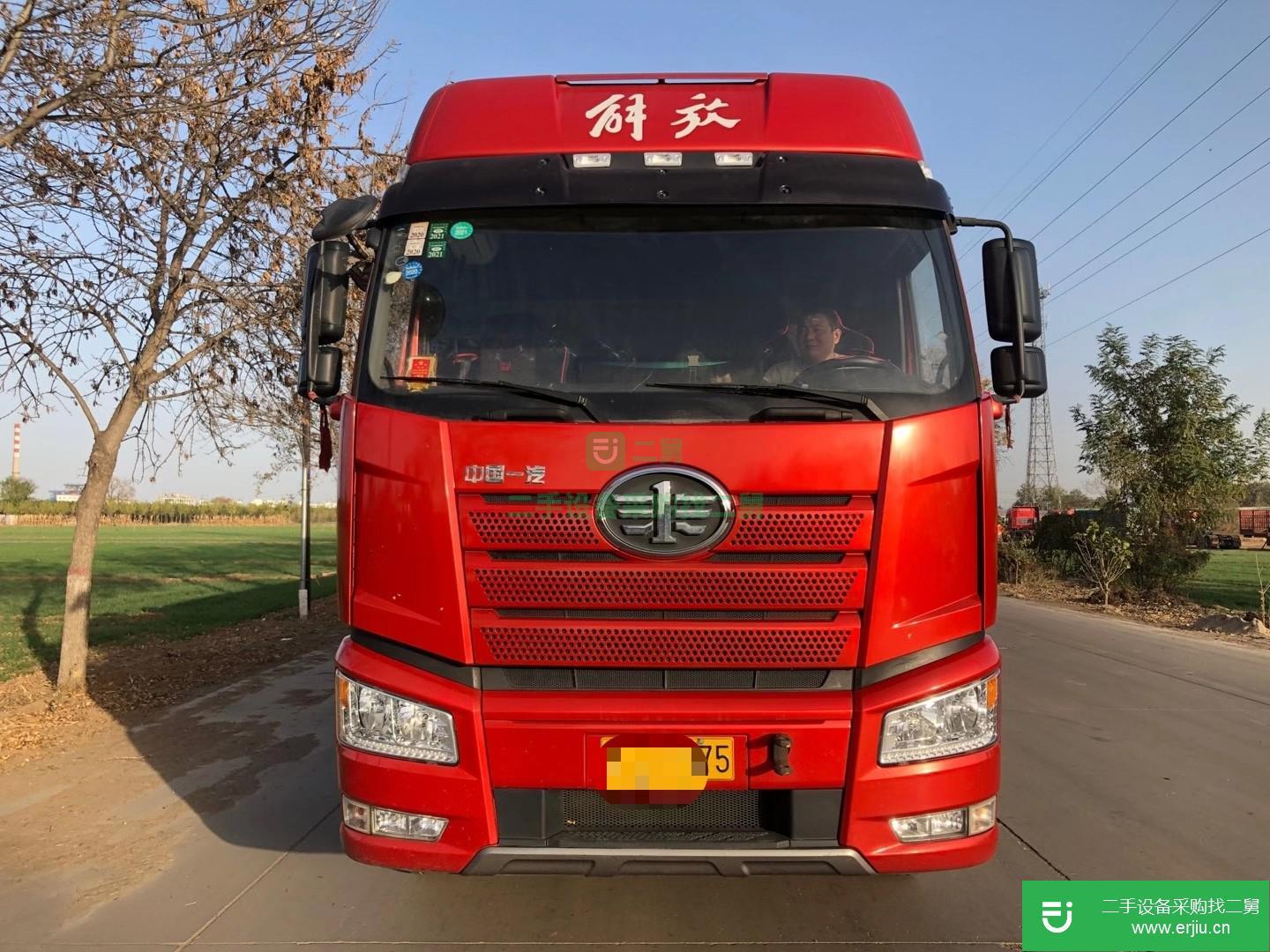 河北出售二手一汽解放J6P半掛車