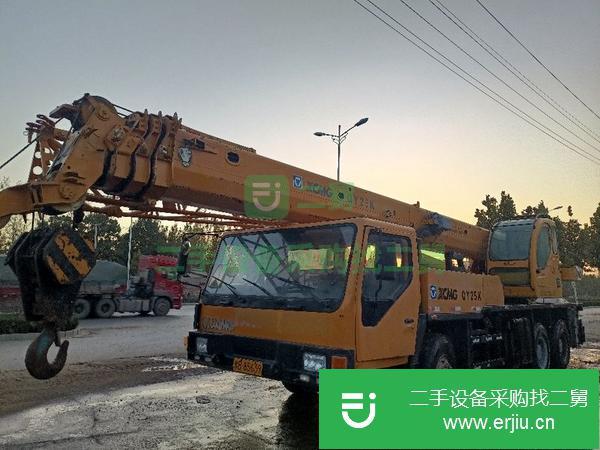 河南出售二手07年徐工25K汽車吊