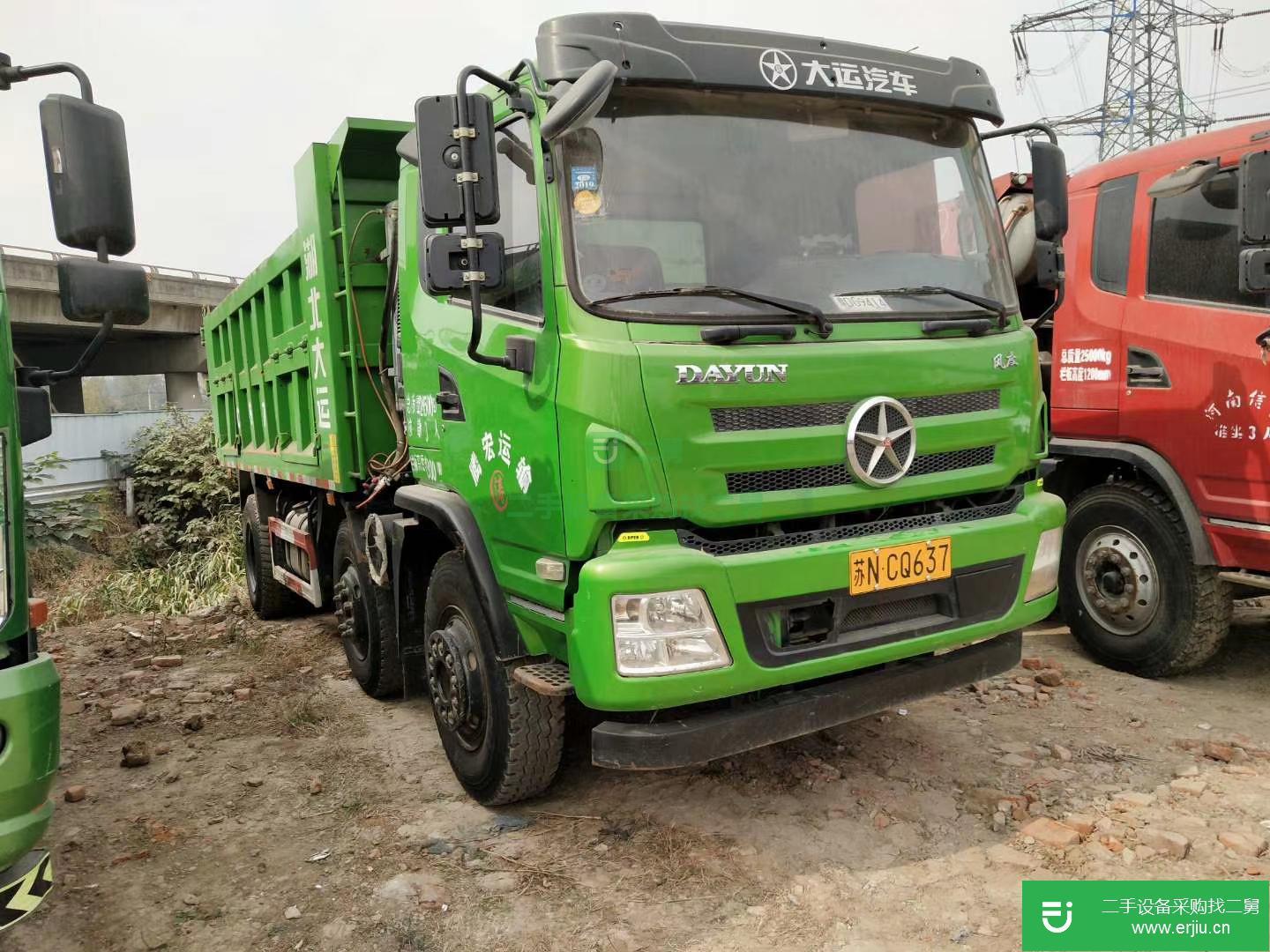 江蘇出售二手185馬力自卸車