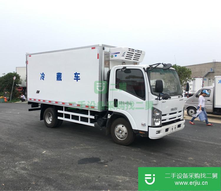 湖北出售二手五十鈴4米2國五冷藏車