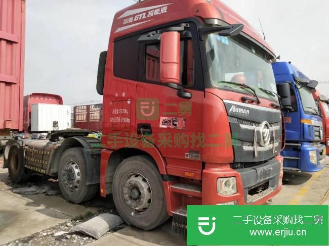 山東出售二手福田歐曼牽引車