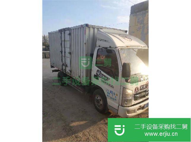 山東出售二手凱馬福來卡箱式貨車