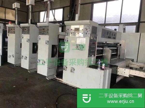 江西出售紙箱設備水墨印刷機2800*480三色開槽！價位不高