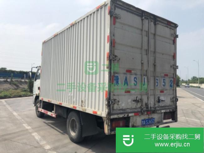 河南出售二手上汽躍進(jìn)廂式貨車(chē)