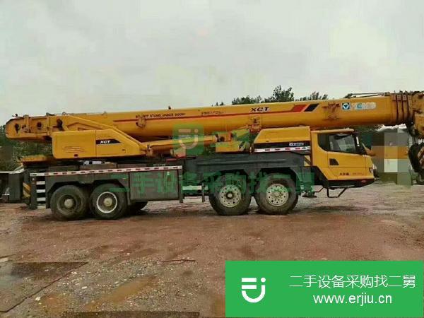 陜西出售二手15年XCT80L5汽車吊國四排放