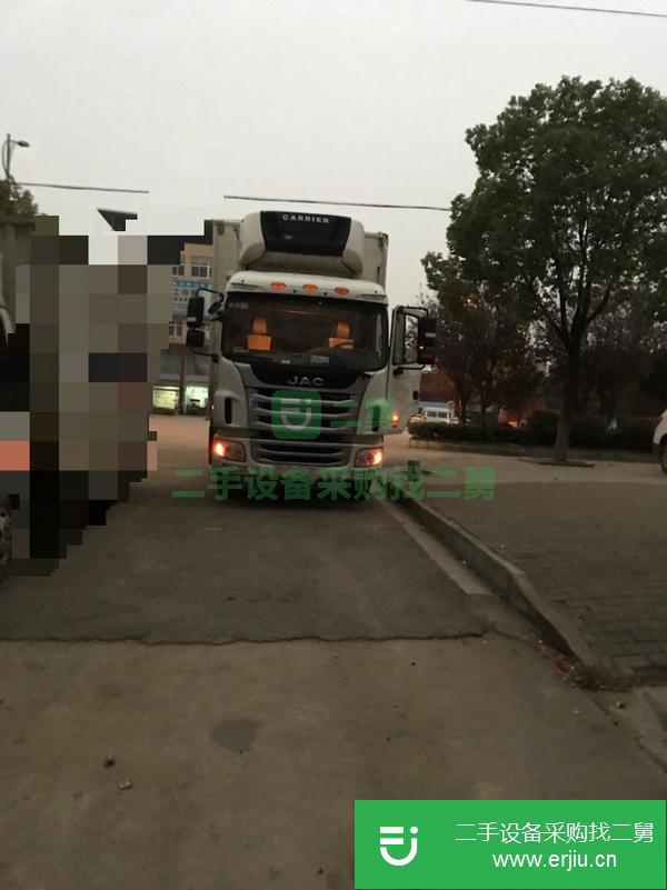 湖北出售二手江淮格爾發國五冷藏車
