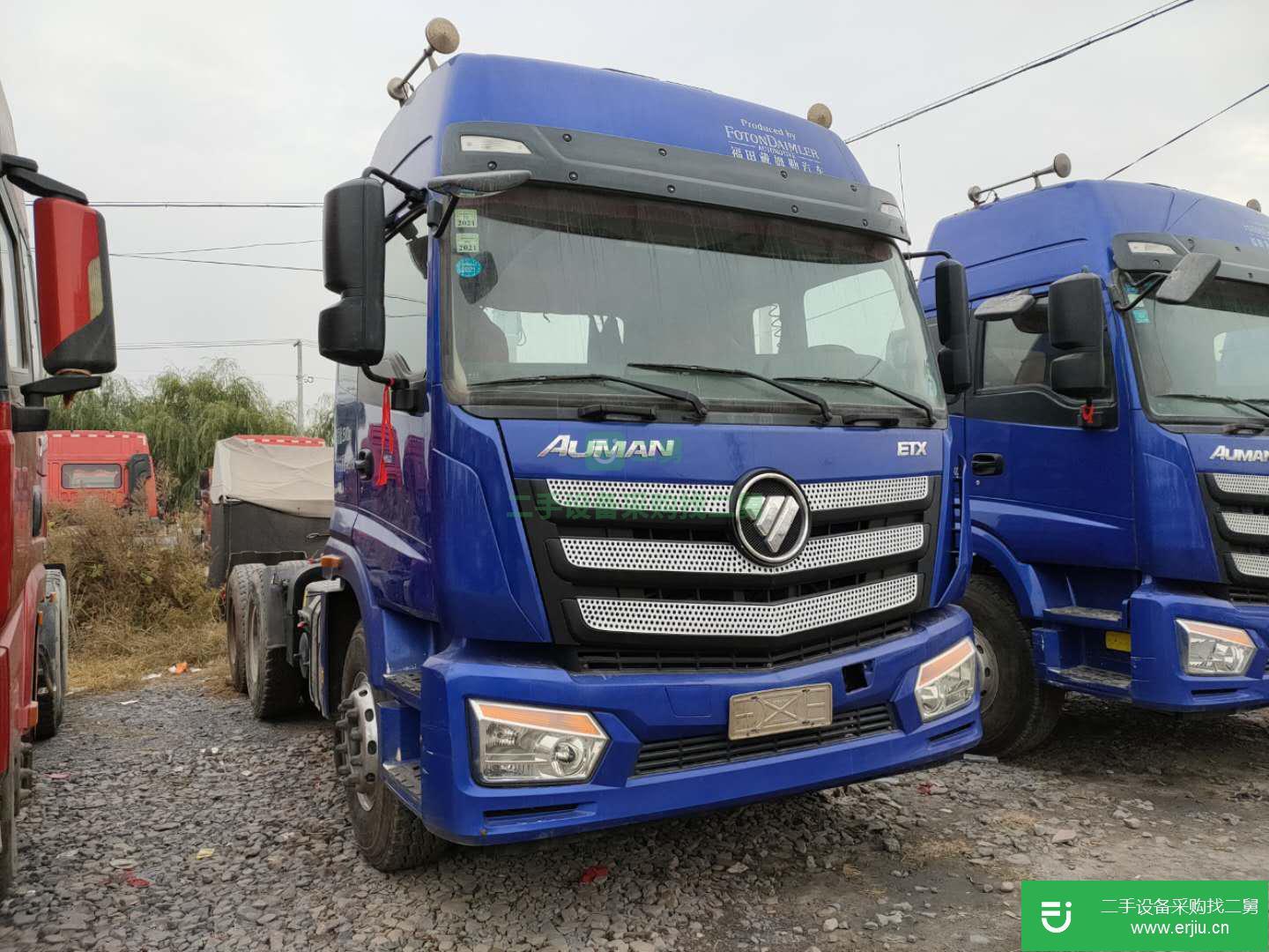 山東出售二手福田歐曼牽引車