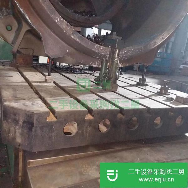 福建出售二手?jǐn)?shù)控落地銑鏜床 帶方滑枕鏜桿伸縮800毫米西門子840系統(tǒng)