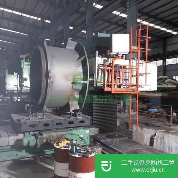 福建出售二手?jǐn)?shù)控落地銑鏜床 帶方滑枕鏜桿伸縮800毫米西門子840系統(tǒng)