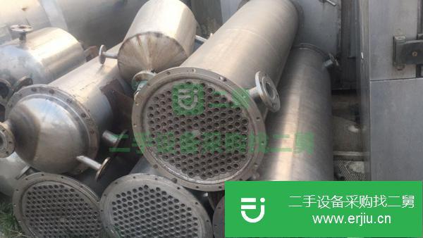 河南出售二手不銹鋼冷凝器