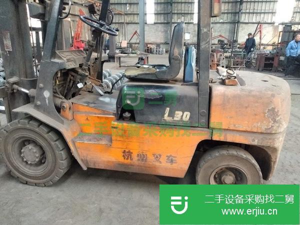 江蘇出售二手杭州3噸叉車