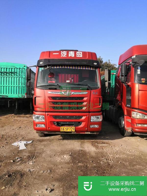 河北出售二手解放牽引車。400馬力