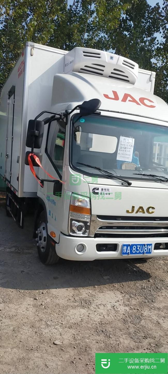 河南出售二手江淮帥鈴冷藏車