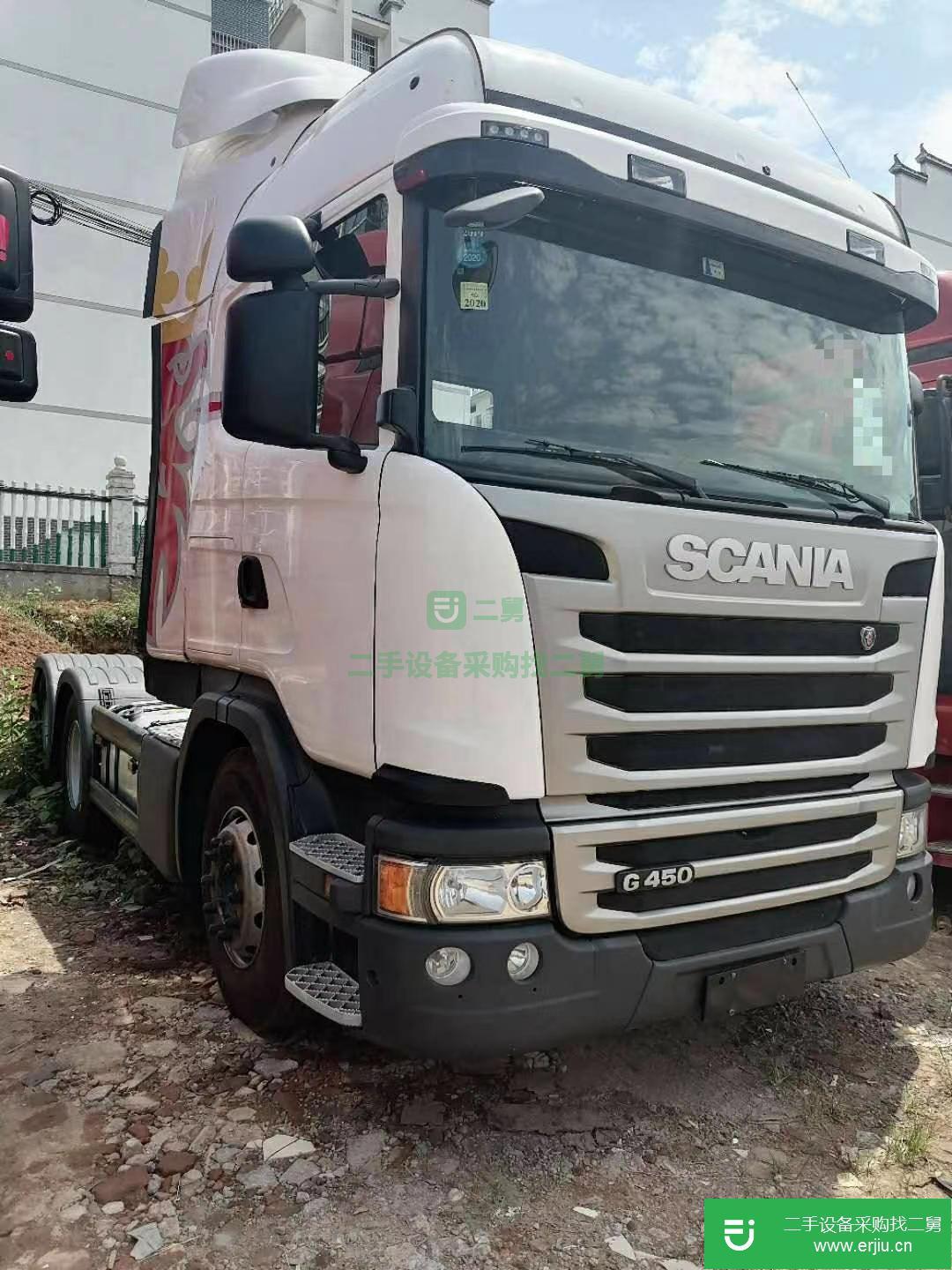 江西出售二手斯堪尼亞450馬力牽引車