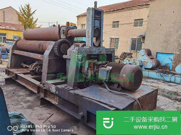 青海出售二手實(shí)心加重型W11-30*2500機(jī)械全自動卷板機(jī)