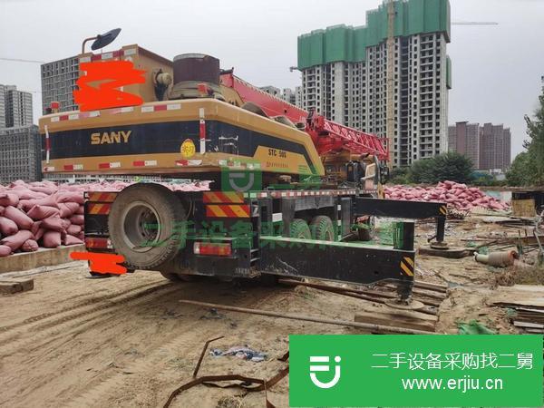 河南出售二手三一250S國五吊車車況保證沒有事故