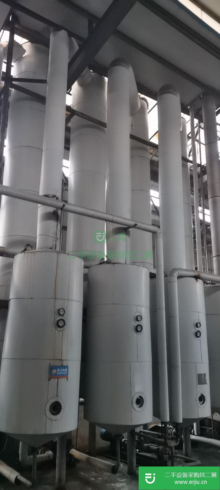 山東出售二手4效八噸降膜蒸發器