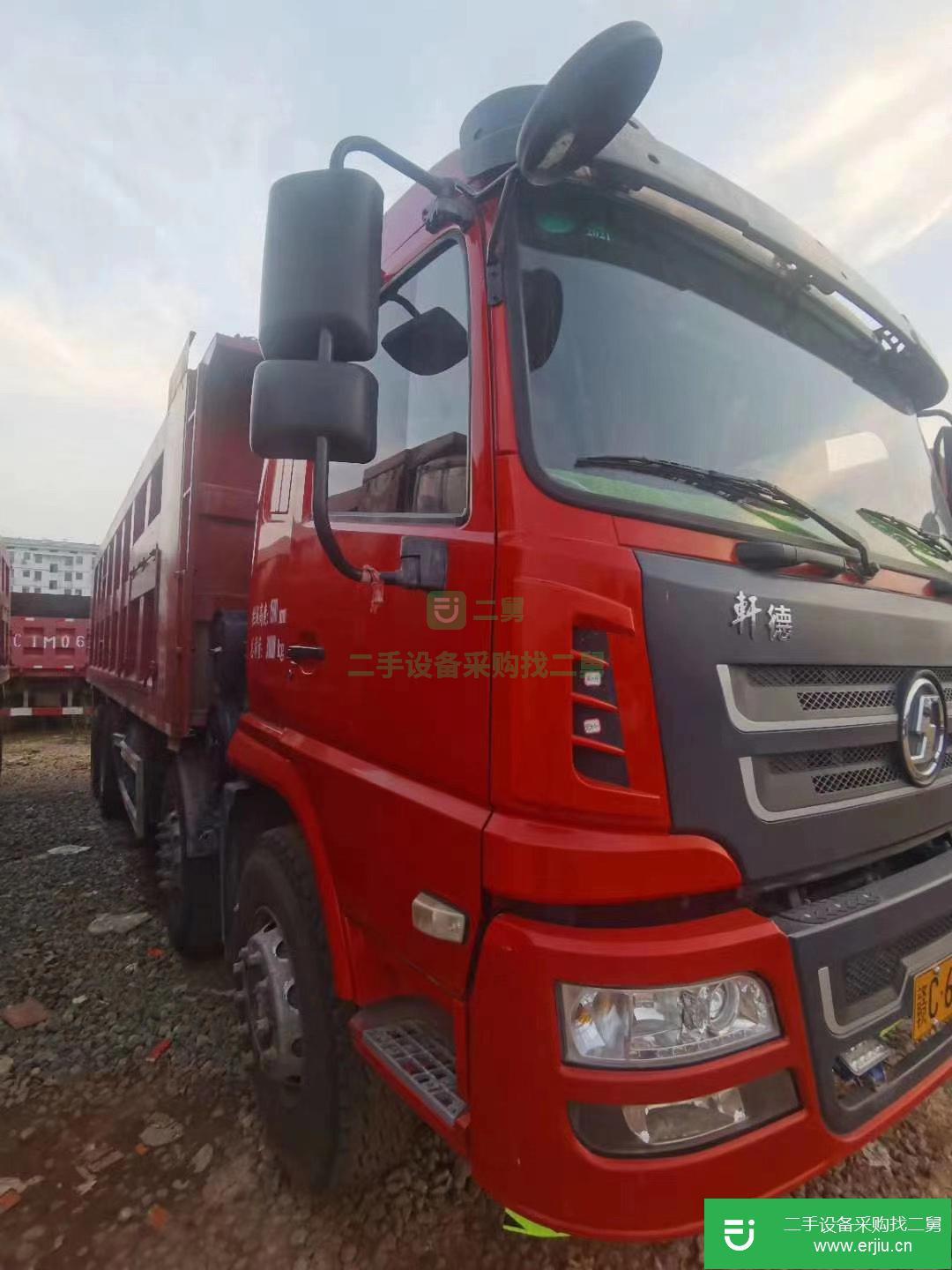江西出售二手陜汽300馬力自卸車