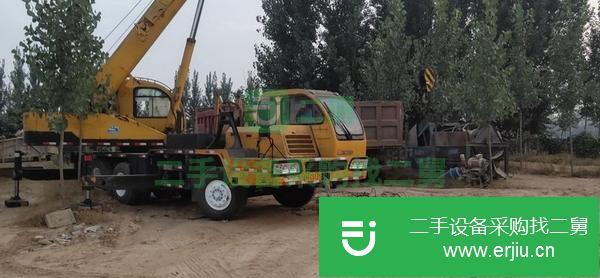 河北出售二手09年徐工16d汽車吊，手續齊全