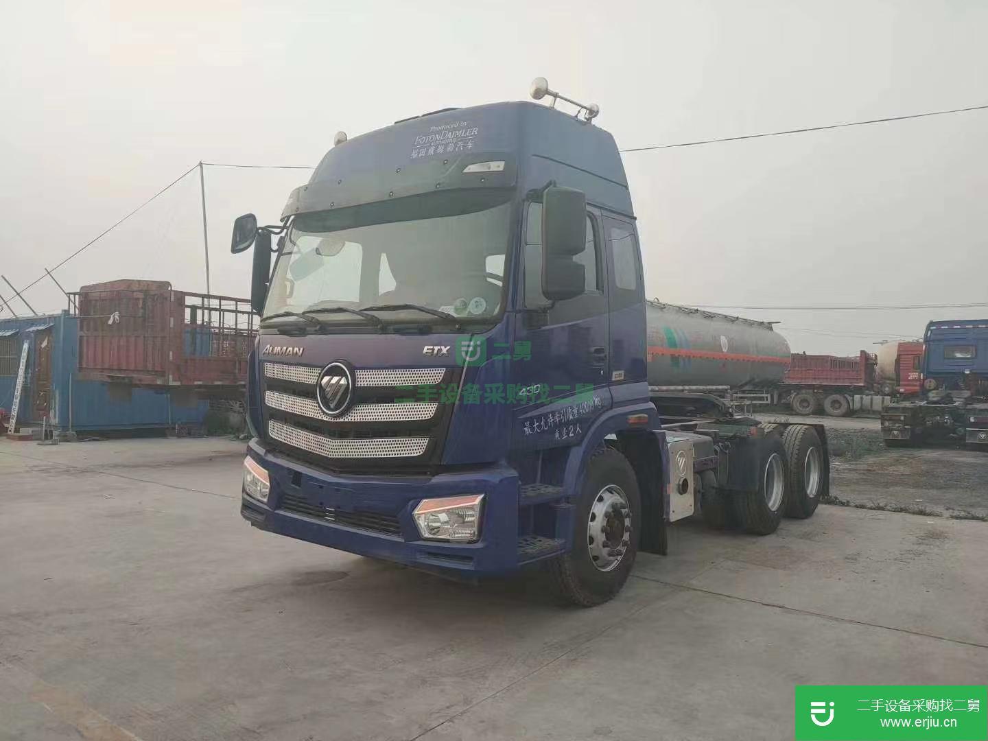 山東出售二手福田歐曼牽引車