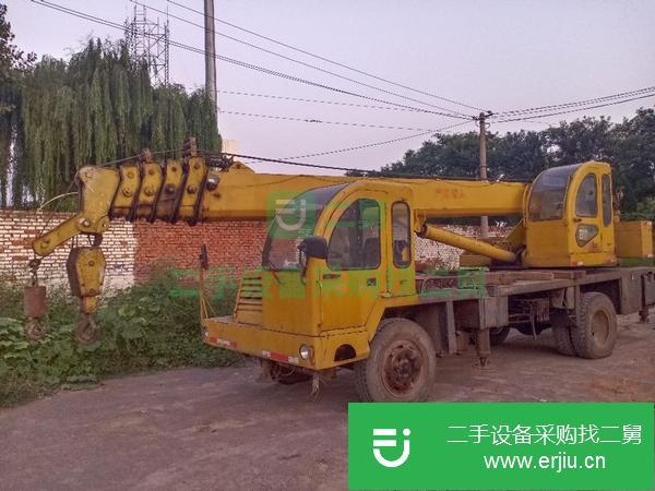 山東出售二手徐工12噸吊車新換的液壓油齒輪泵
